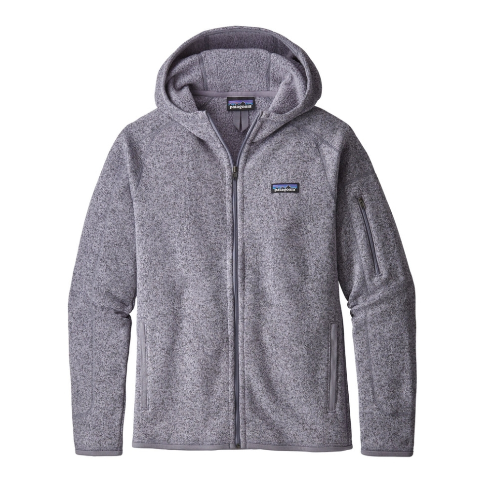 Patagonia Women's Better Sweater Hooded Hoody Full Zip Purple - Picture 11 of 11